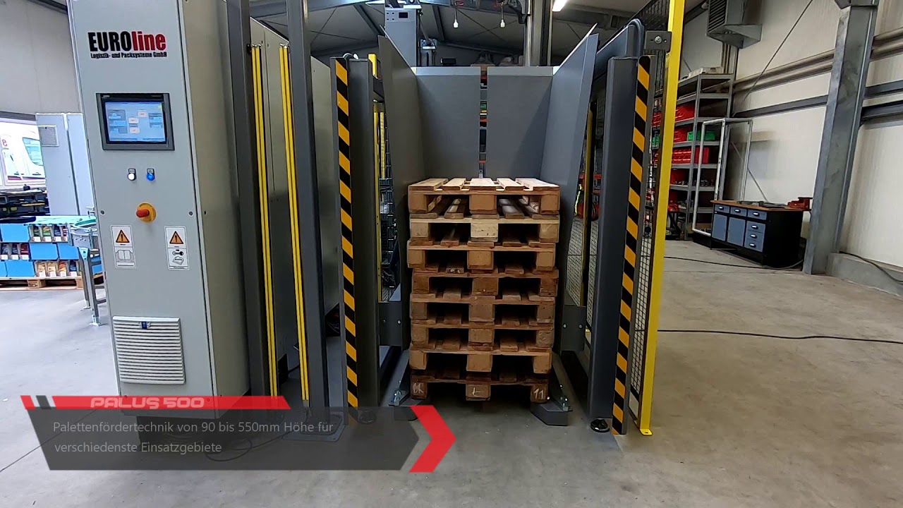 EUROline GmbH: Neue Generation - Lagenpalettierer Palus 500