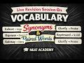 Powerful English Vocabulary | Synonyms &amp; Paired Words | GRE Vocabulary