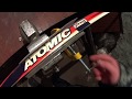 Беговые лыжи Atomic Pro Skate . Ремонт своими руками в домашних условиях.