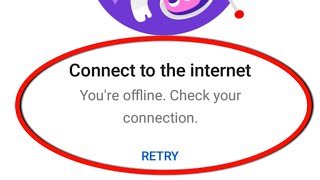 Connect To The Internet You're Offline Check Your Connection Youtube screenshot 2