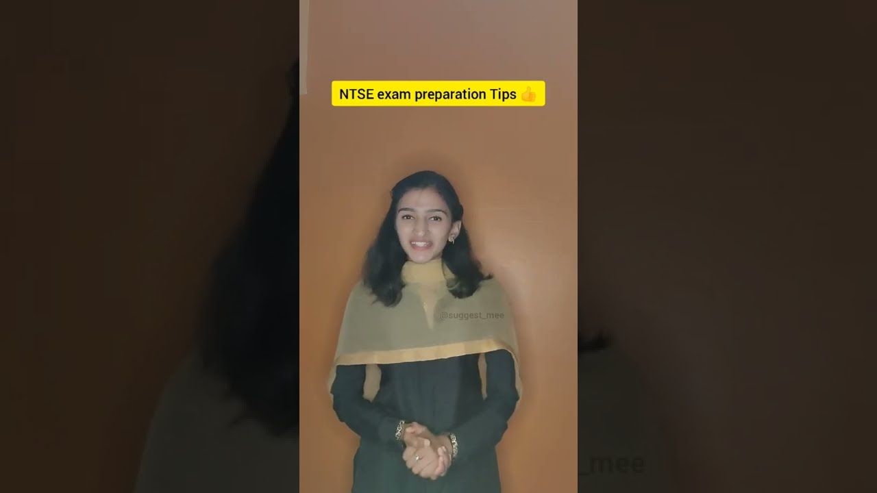 NTSE exam preparation Tips 👍 all the best to candidates. 
