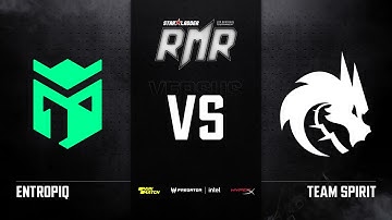 [EN] Entropiq vs Team Spirit | Map 3: Mirage | StarLadder CIS RMR Main Event Group Stage