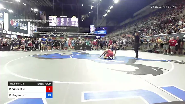 145 Lbs Round Of 128 - Cannon Vincent, Arkansas Vs...