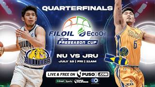 Filoil EcoOil 19th Preseason Cup | Quarterfinals: NU vs JRU Filoil EcoOil 19th Preseason Cup | Quarterfinals: NU vs JRU