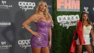 Nicolette Shea walks the Red Carpet | Babes in Toyland 2024 | 4k