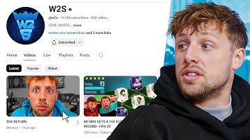 WILL W2S EVER RETURN TO YOUTUBE