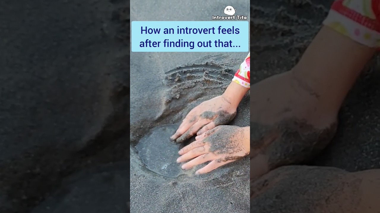 How an introvert feels after finding out that... 