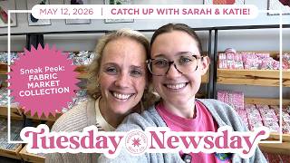 Celebrity Tuesday Newsday with Sarah & Katie | Meet Us At the Fabric Market - NEW Fabric Line Coming Net Worth