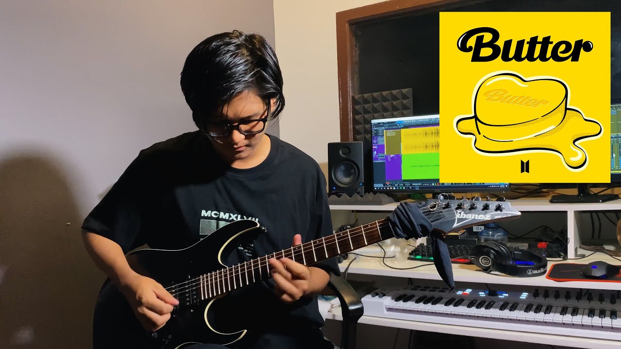 Butter BTS Guitar cover YouTube