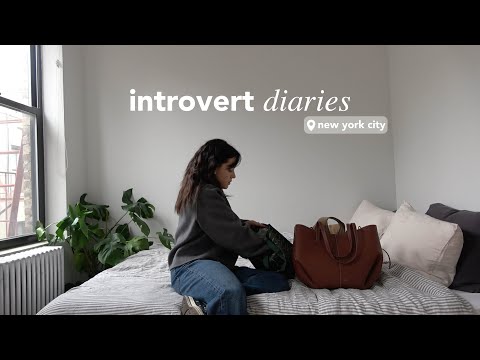 how I enjoy doing things alone | introvert diaries in nyc