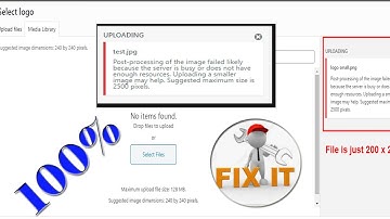 The server cannot process the image | How to Fix Post Processing of the Image Failed | 2022