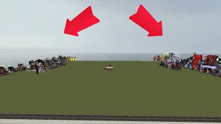 ALL GIANT TOILET BOSS FROM 1-70 EPISODES VS ALL GIANT TITAN CAMERA PEOPLE In Garry's Mod