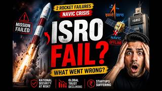 ISRO Crisis 2026: Rocket Failures &amp; NavIC Breakdown Explained(ENGLISH)