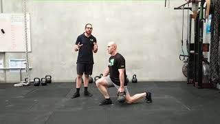 Contralateral Reverse Lunge