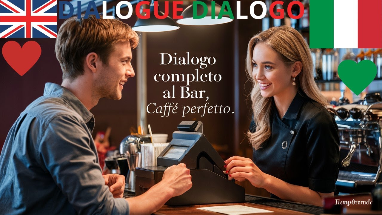 Frasi Essenziali per Ordinare un Caffè: Dialogo Completo al Bar! - YouTube