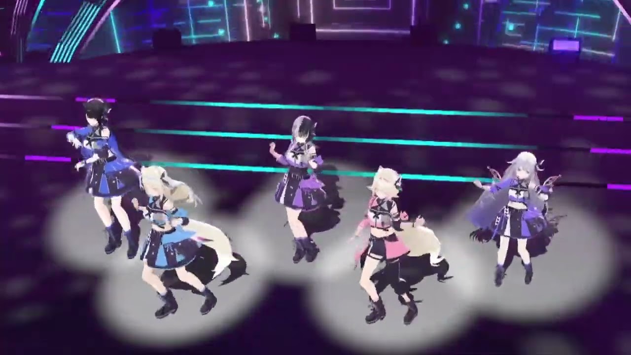 hololive Advent perform Genesis for hololive English's 3rd Concert