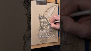 How to shade a gnome wizard & his hat.