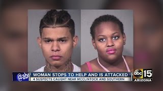 Police release mug shots of 2 suspects accused of attacking good Samaritan