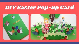 Celebrity DIY EASTER POP-UP CARD FOR KIDS / POP-UP CARD TUTORIAL Wealth