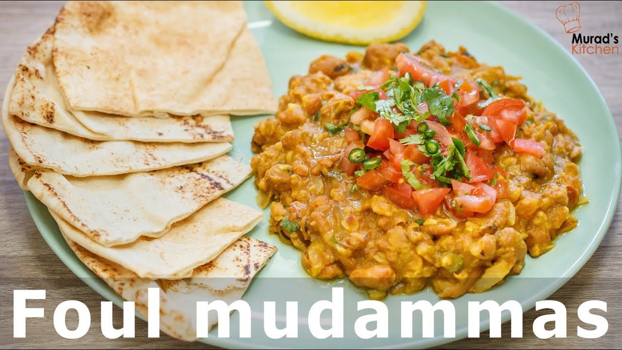Simple Arabian Foul Mudammas (Ful medames) Recipe Typical Saudi Vegan