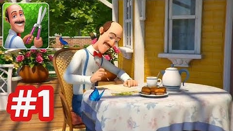 GARDENSCAPES NEW ACRES - Gameplay Walkthrough - Part 1  Day 1 (iOS/Android)