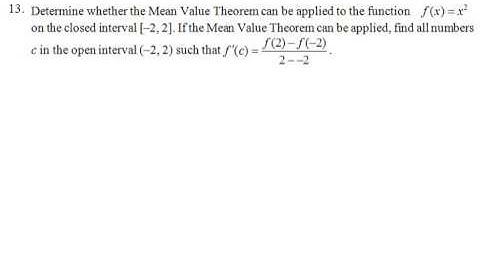 AP Calculus AB 3.1-3.4 Exam Question 13