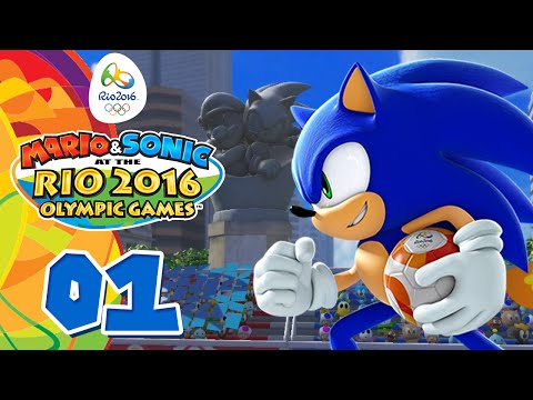 रियो 2016 ओलंपिक खेलों में मारियो और सोनिक #01 [Wii U] - खेलों को शुरू होने दें!