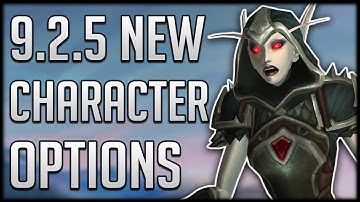 NEW Dark Ranger CUSTOMIZATION Options In Patch 9.2.5 | WoW Shadowlands