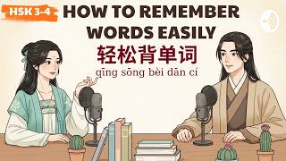 HSK 3-4 | 背单词的轻松法  | How to Remember Words Easily | Learn Chinese Podcast