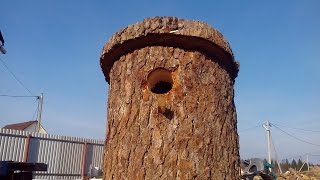 Скворечник бензопилой Скворечник бензопилой