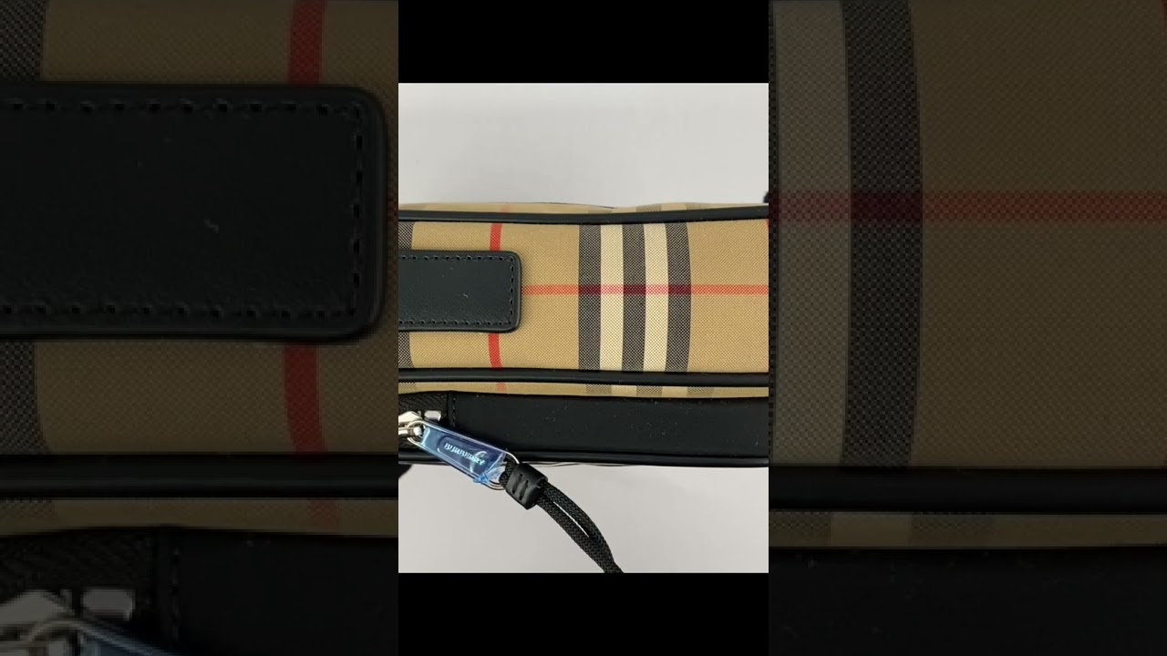 BURBERRY Pochette from goodwill. REAL or FAKE ??? 