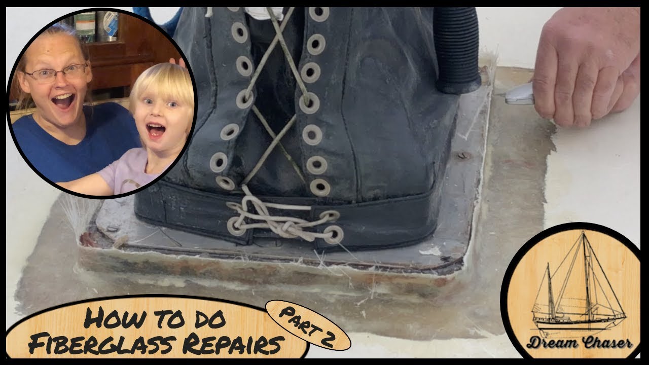 How to do your own Fiberglass repairs and Insulating cabins (Part 2)