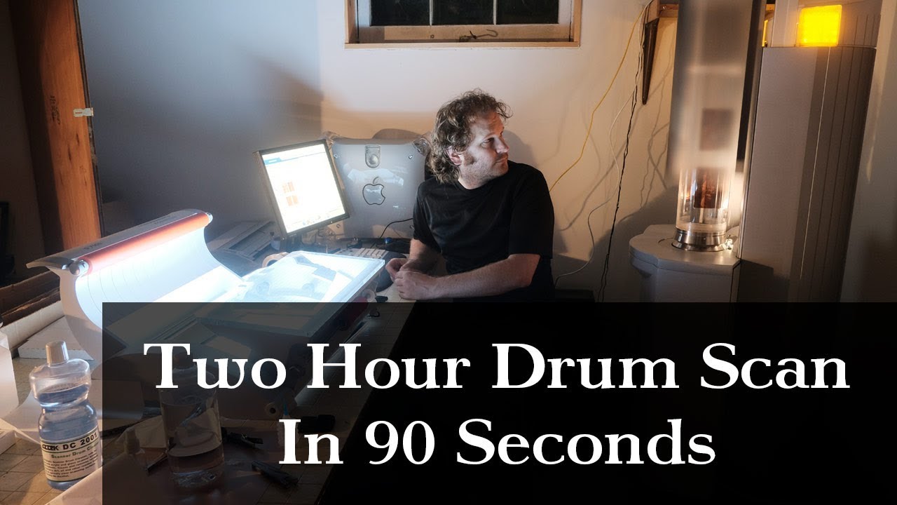 Drum Scanner Time Lapse YouTube