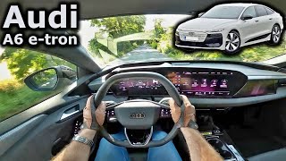 2025 Audi A6 e-tron | POV driving