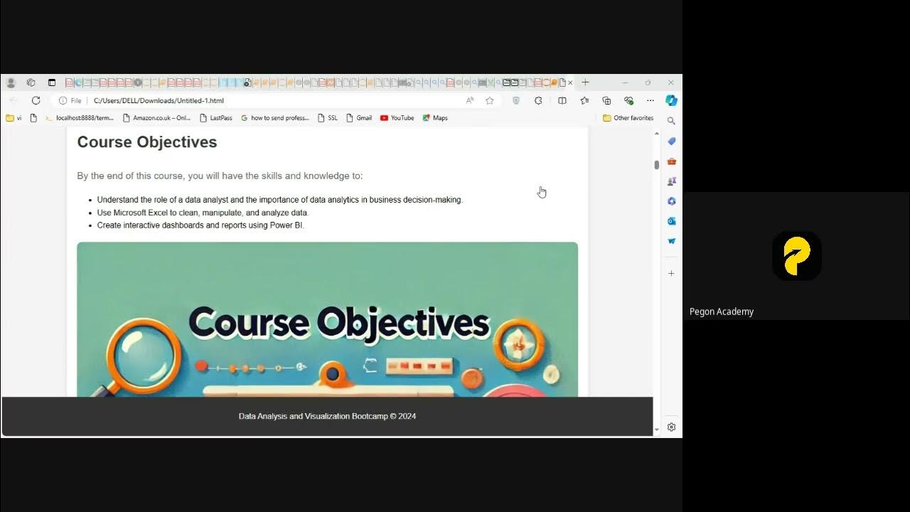 The Data Analysis And Visualization Boot Camp At Texas Mccombs Data Analysis and Visualization - 4 weeks BOOT-CAMP - Excel and PowerBI