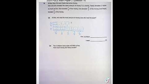 2024 PSLE Math Paper 2 Question 16