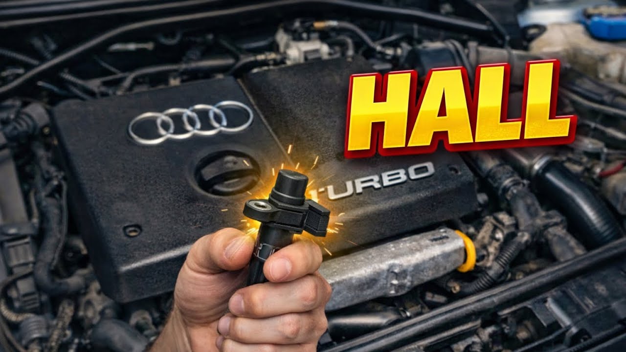DICAS DE PROBLEMAS REFERENTE AO SENSOR HALL + COMO TROCAR O SENSOR HALL DO AUDI A3 20V / GOLF GTi