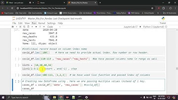 Python Lecture 25 | Pandas Methods | NMD Pvt Ltd. Data Analytics Courses, Pune | DA9 Batch
