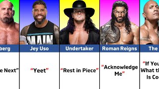 WWE Wrestlers Catchphrase in 2024 | Famous Dialogues of WWE Wrestlers