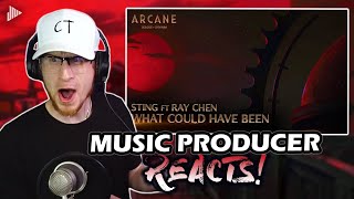Music Producer Reacts to Sting - What Could Have Been | Arcane League of Legends | Riot Games