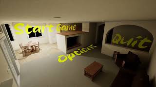 WIP Ghost Hunting Game Menu Demo
