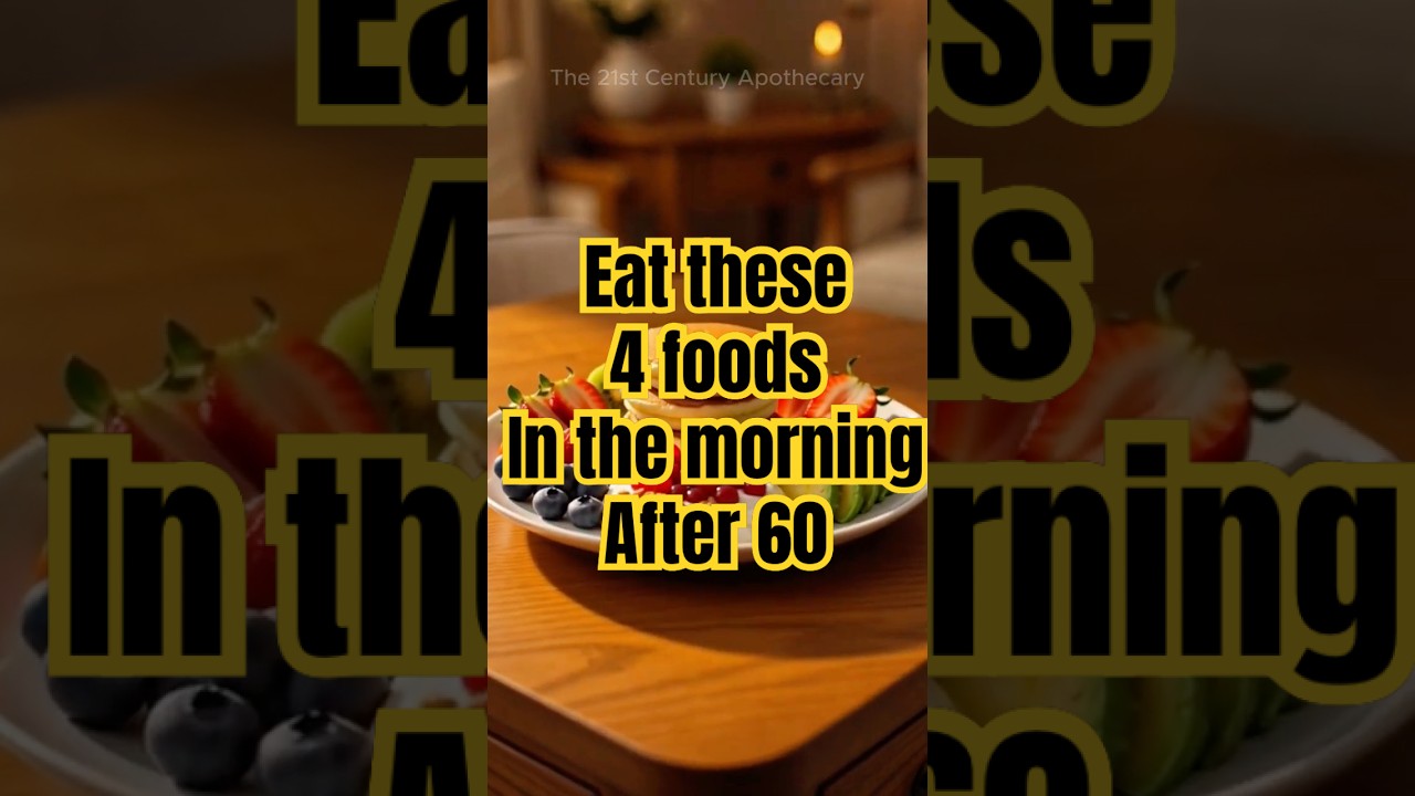 Eat These in the Morning After 60 | Best Morning Foods for Seniors