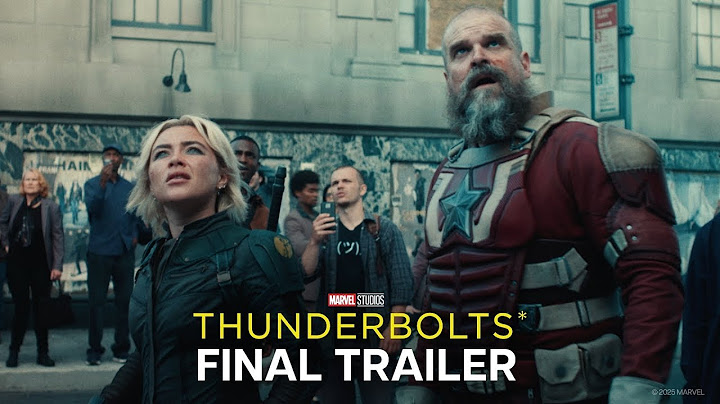 Marvel Studios’ Thunderbolts* | Final Trailer | In Theatres May 2