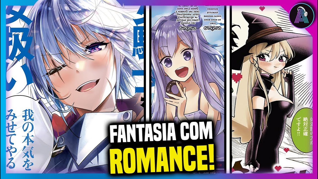 5 MANGÁS DE FANTASIA COM ROMANCE QUE VOCÊ PRECISA CONHECER! - YouTube