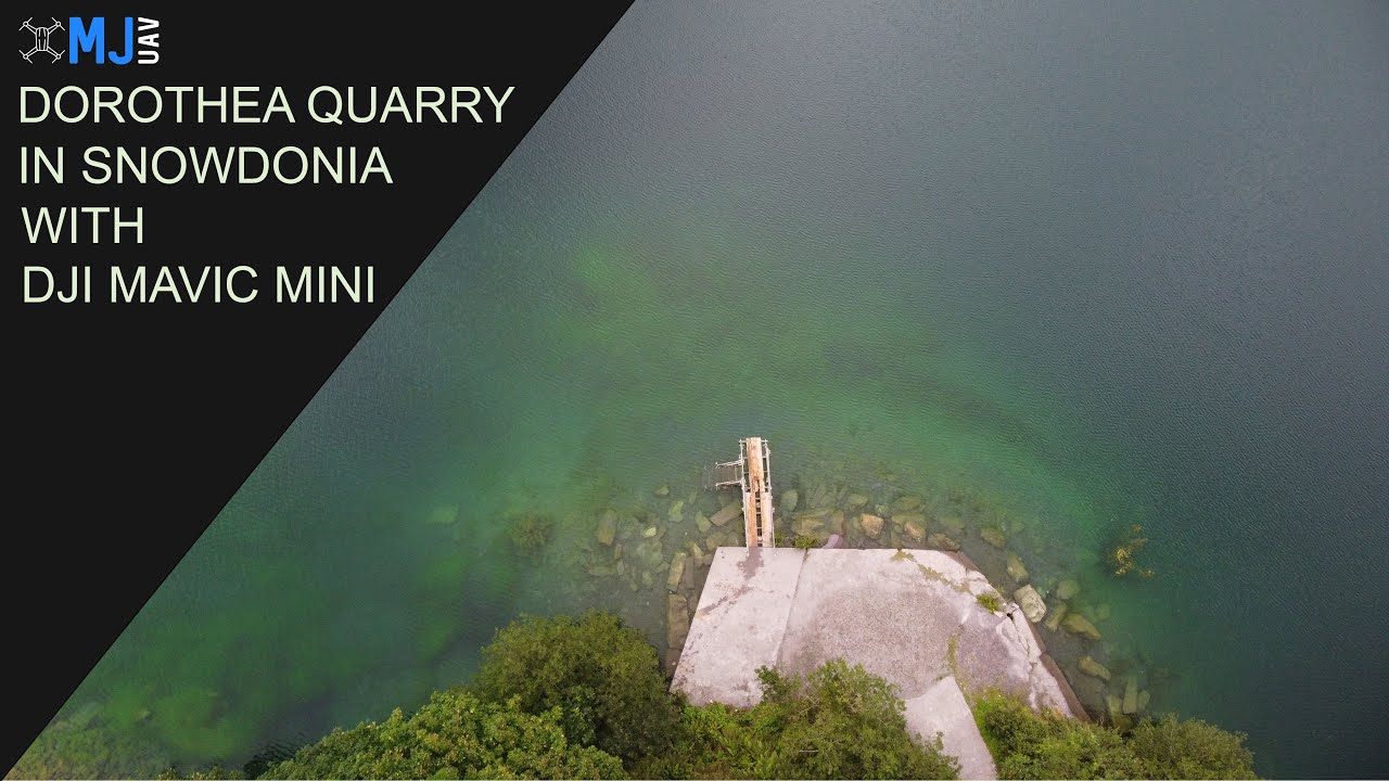 Dorothea Quarry In Snowdonia, North Wales - Drone Footage