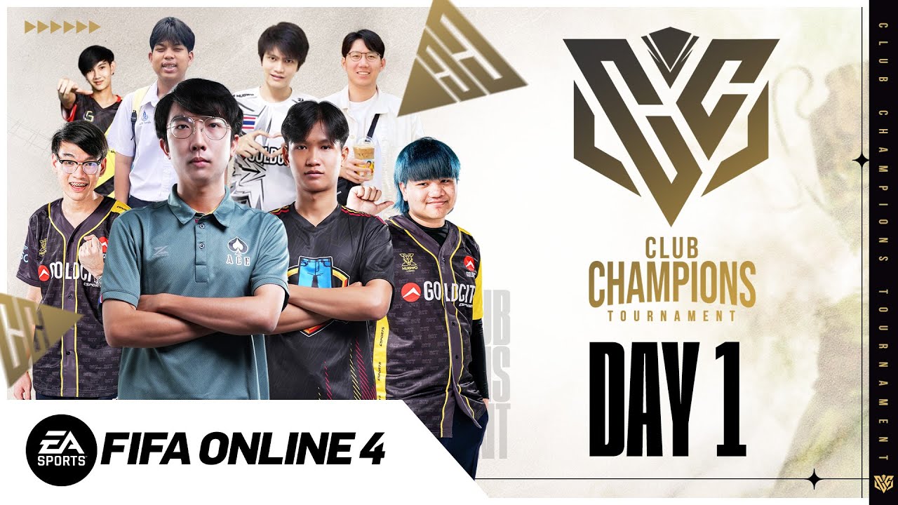 🔴LIVE Club Champions Tournament Day 1 FIFA Online 4