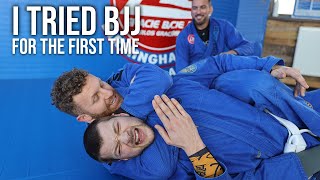 I Tried Jiu Jitsu For The First Time With Braulio Estima