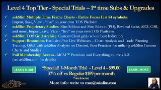 askSlim Level 4 Special Offer - Huge Discount for Traders-Investors