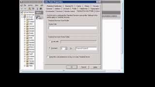 Terminal server home folder UNC path to drive letter
