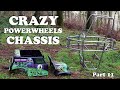 The Crazy Chassis of the Modified Power Wheels Mini Grave Digger Monster Truck